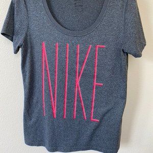 Grey Nike Performance Tee